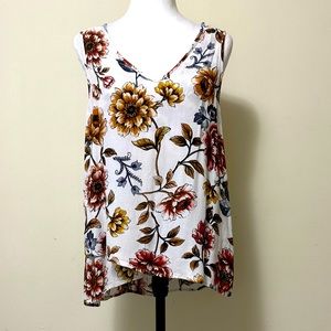 Karen Kane NEW Italian Viscose Alluring V-Neck Sleeveless Top Pullover S